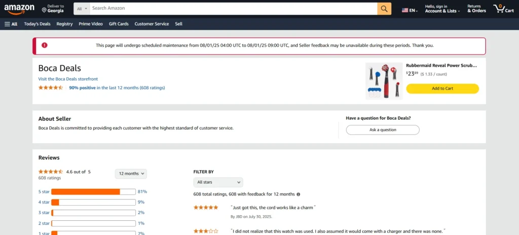 تشخیص کالای تقلبی و اصل در آمازون