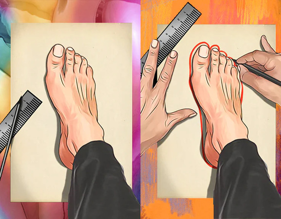 راهنمای کامل انتخاب صحیح سایز کفش در آمازون | همراه با جدول