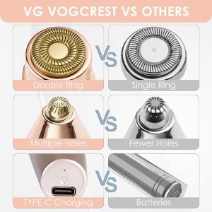 ماشین اصلاح ابرو و موهای صورت قابل شارژ VOGCREST